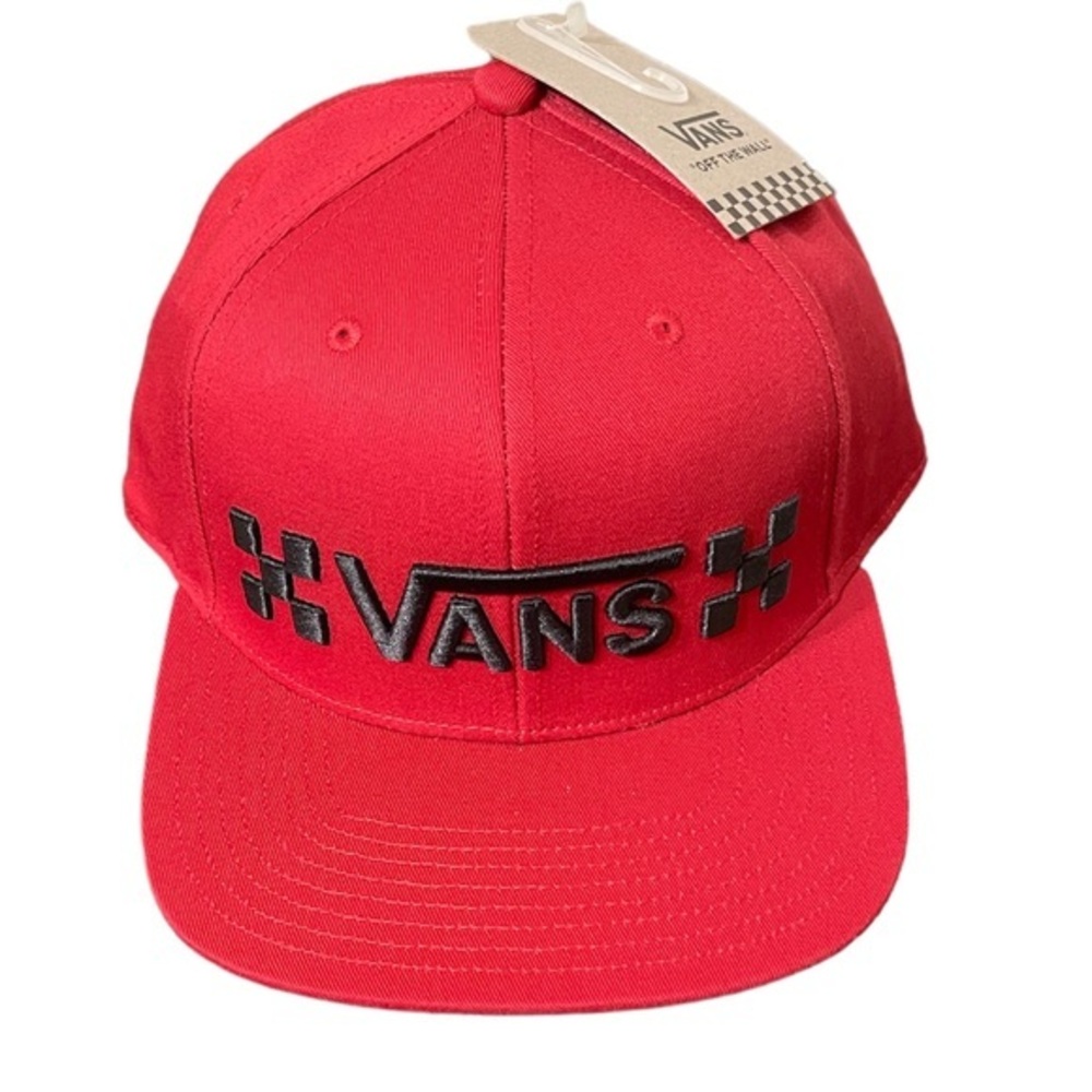 VANS Men’s DROP CHECK SB Chili Pepper Hat 🆕
